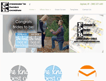 Tablet Screenshot of freeziesphotobooth.com